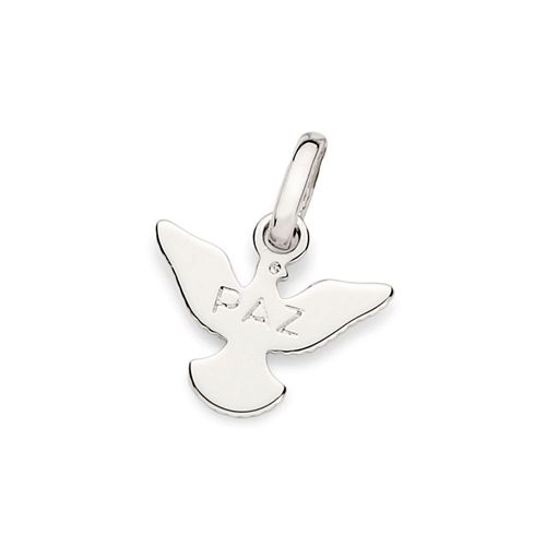 PLATINUM HOLY SPIRIT PAZ (PEACE) PENDANT