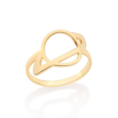 GOLD SATURN RING