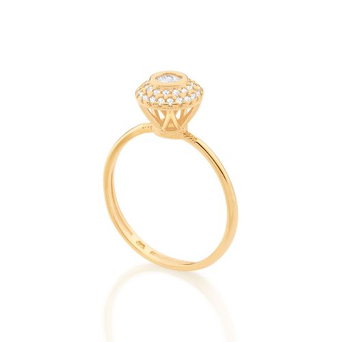 GOLD LIFE ENGAGEMENT RING