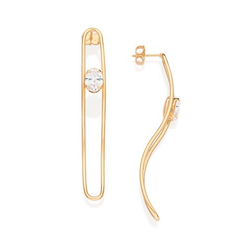 GOLD FIRST POSITION EARRINGS