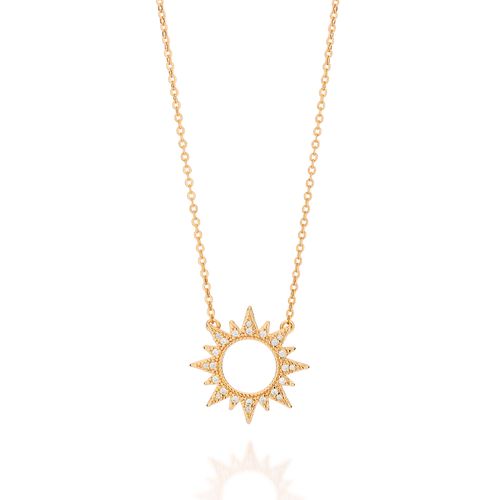 GOLD SUN NECKLACE