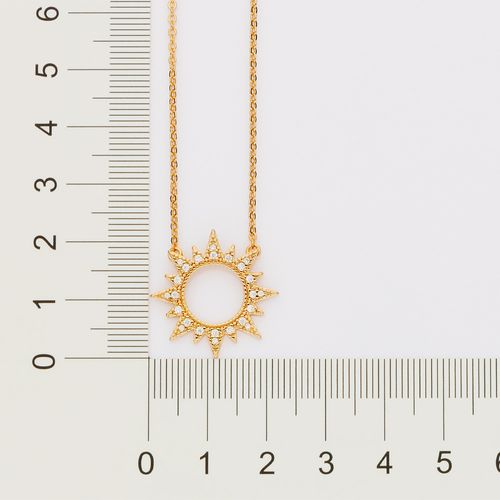 GOLD SUN NECKLACE