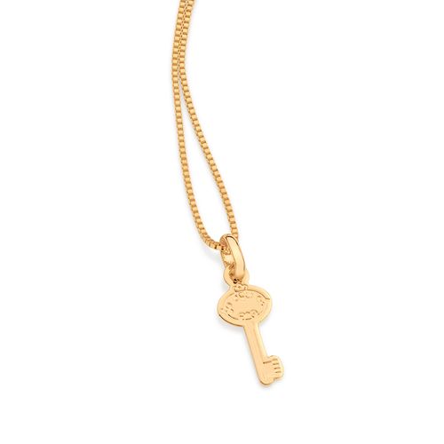 GOLD KEY PENDANT