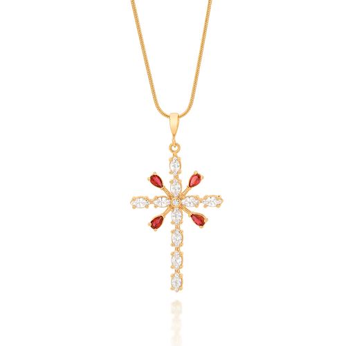 GOLD UNIQUE CROSS PENDANT