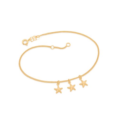 GOLD STAR FISH ANKLET