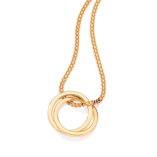 GOLD MEN’S BOUND CIRCLE PENDANT