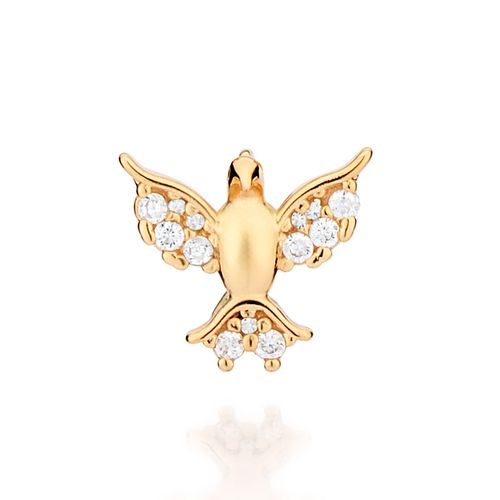 GOLD HOLY SPIRIT DOVE PENDANT