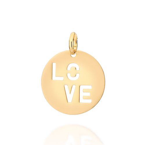 GOLD LOVE PENDANT