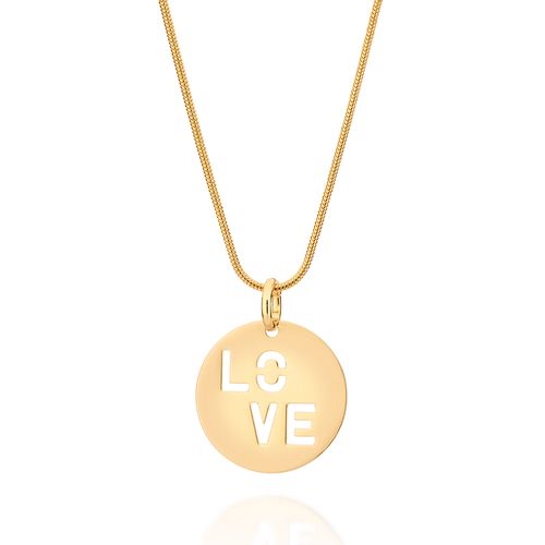 GOLD LOVE PENDANT