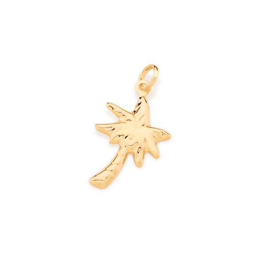 GOLD PALM TREE PENDANT