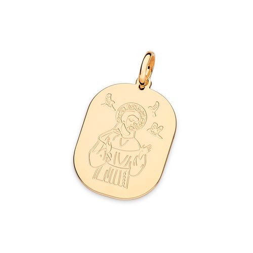 GOLD SAINT FRANCIS PENDANT