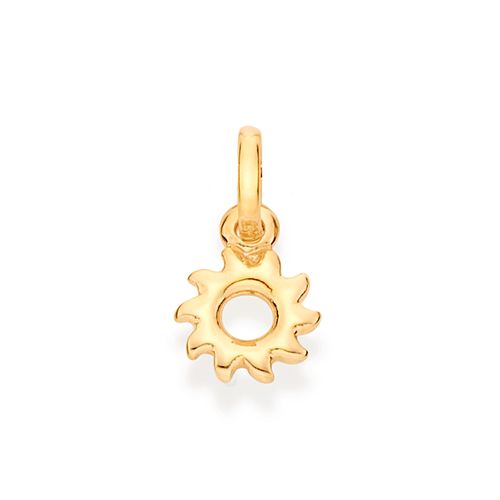 GOLD MINI SUN PENDANT