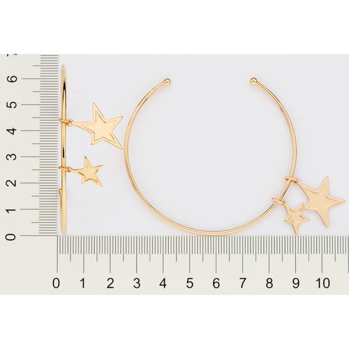 GOLD STAR CUFF BRACELET