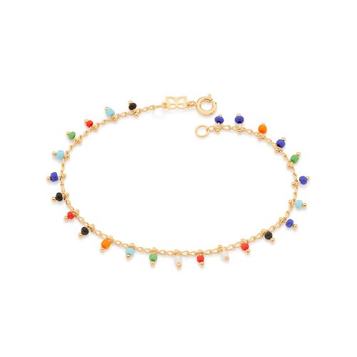 GOLD COLORFUL SUMMER BRACELET