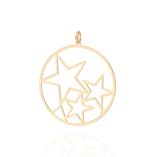 GOLD STARRY NIGHT PENDANT