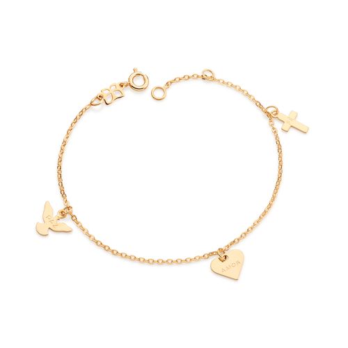 GOLD ESSENTIALS IN LIFE BRACELET