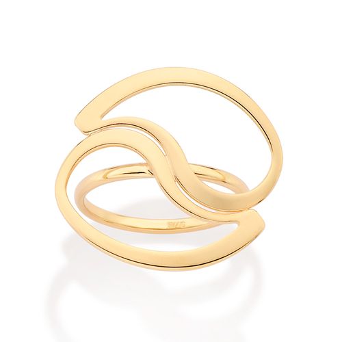 GOLD OCEAN DROPS RING