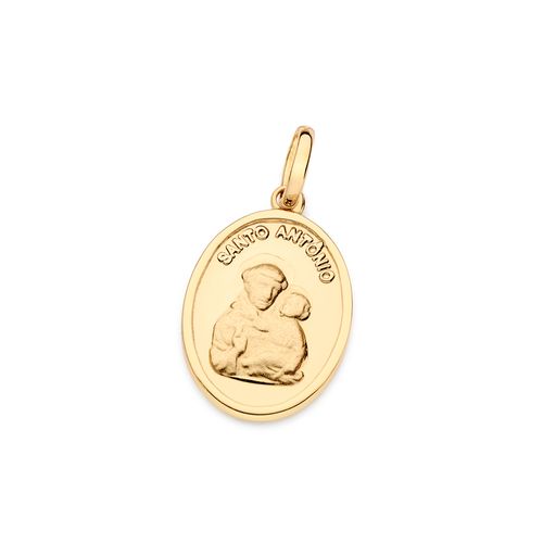 GOLD SAINT ANTHONY PENDANT