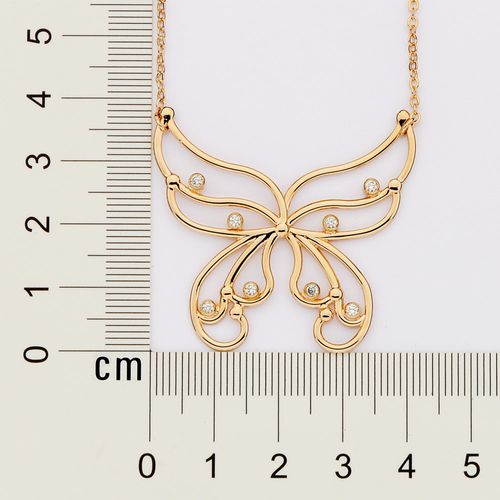 GOLD ULTIMATE BUTTERFLY NECKLACE