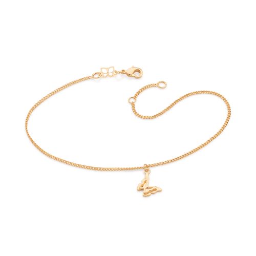 GOLD BUTTERFLY ANKLET