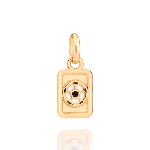 KIDS GOLD SOCCER BALL PENDANT