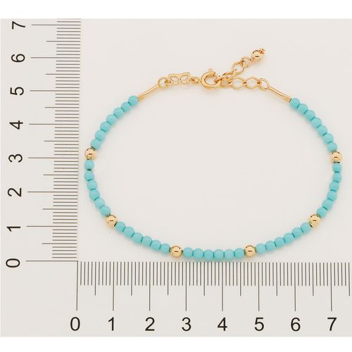 GOLD BRACELET WITH CRYSTAL