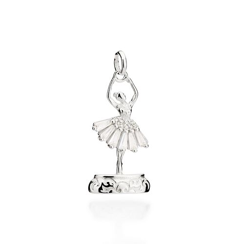 SILVER 925 BALLERINA PENDANT