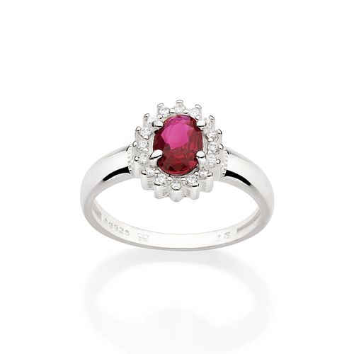 SILVER 925 CHERRY RING