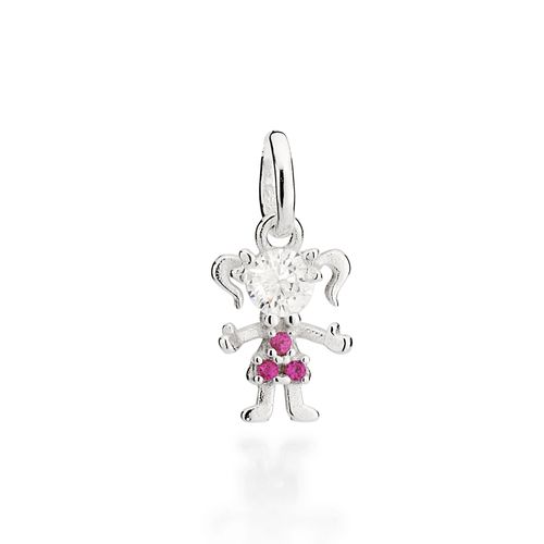 SILVER 925 SMALL GIRL PENDANT