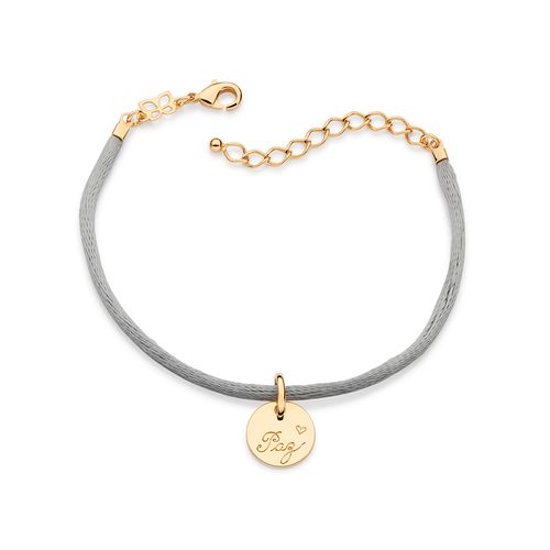 GOLD HOLIDAY WISHES (PEACE) BRACELET