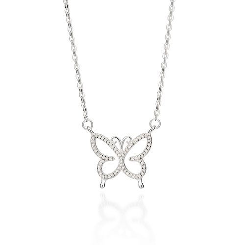 SILVER 925 BUTTERFLY NECKLACE