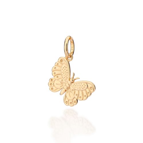 GOLD DETAILED BUTTERFLY PENDANT