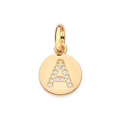 GOLD EVERYDAY INITIAL PENDANT  -LETTER A