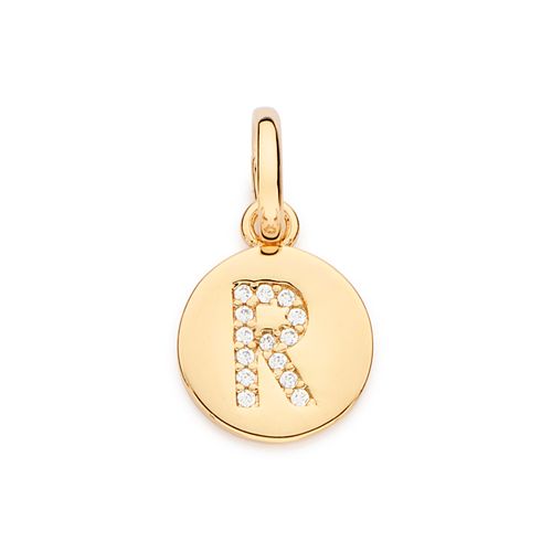 GOLD EVERYDAY INITIAL PENDANT  -LETTER R