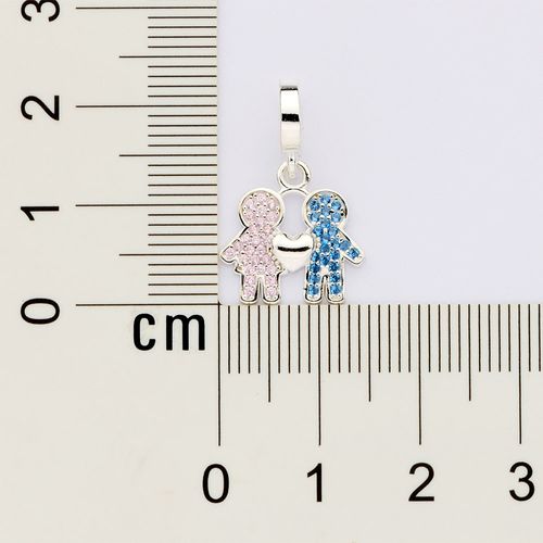 SILVER 925 BOY AND GIRL CHARM