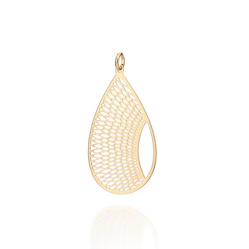 GOLD WATER DROP PENDANT