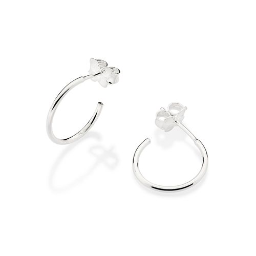 SILVER 925 SMALL EVERYDAY HOOP EARRINGS