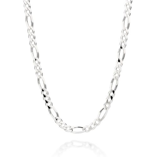 SILVER LARGE FIGARO LINK CHAIN XLARGE