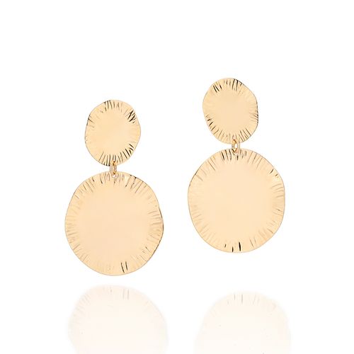 GOLD PARTY TIME MAXI EARRINGS