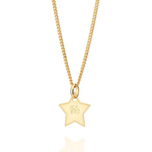 GOLD FÉ (FAITH) STAR PENDANT