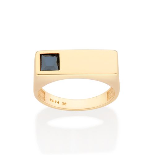 GOLD MEN’S SQUARE RING