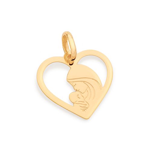 GOLD A MOTHER’S HUG PENDANT