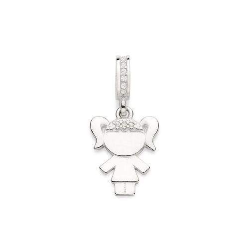 SILVER 925 GIRL CHARM