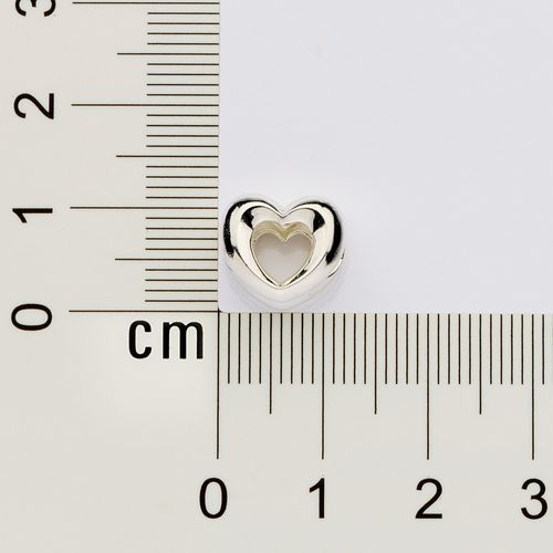 SILVER 925 HEART SHAPED CHARM