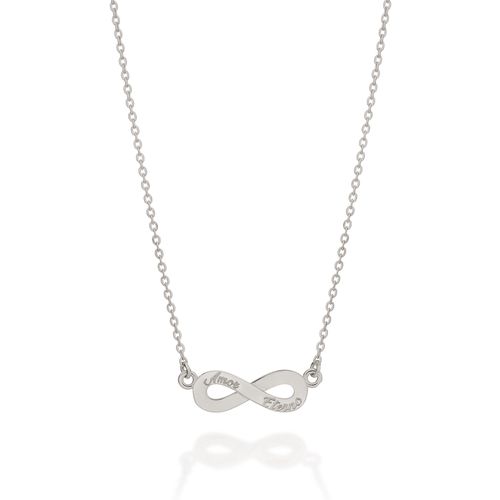 RHODIUM FOREVER NECKLACE