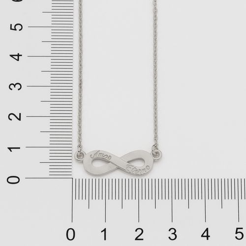 RHODIUM FOREVER NECKLACE