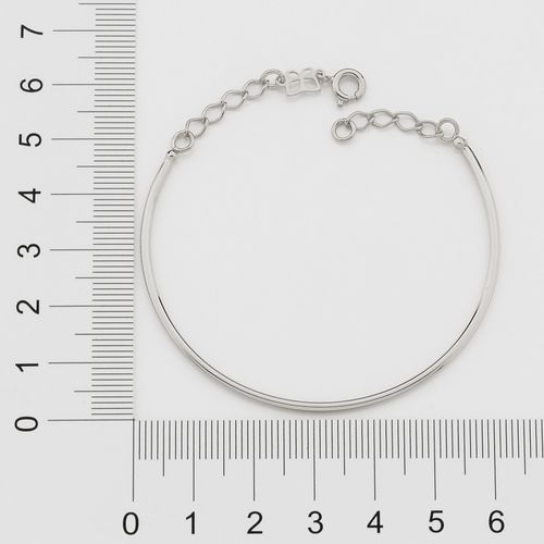 RHODIUM PLATED BRACELET