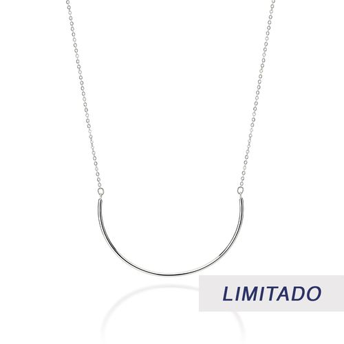 PLATINUM U-SHAPED NECKLACE