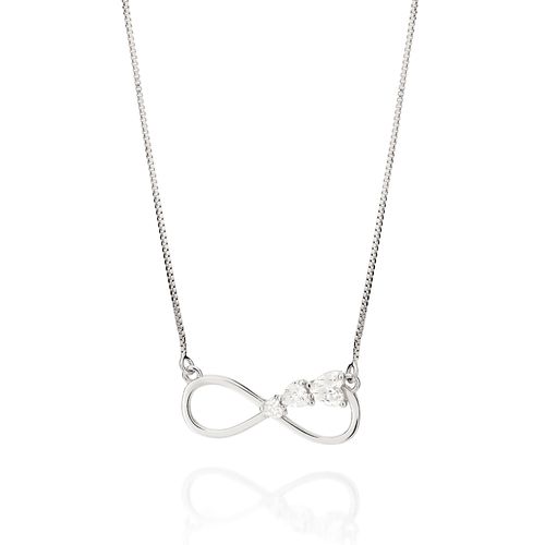 PLATINUM FOREVER LOVE NECKLACE