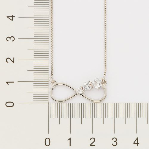 PLATINUM FOREVER LOVE NECKLACE